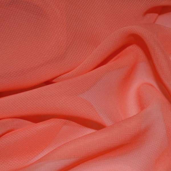Шифон червоно-помаранчевий ш.150