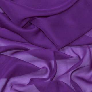 Шифон фиолетовый яркий ш.150