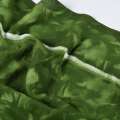 Штапель* зеленый, бежевые, коричневые ветки, 1ст.купон, ш.143