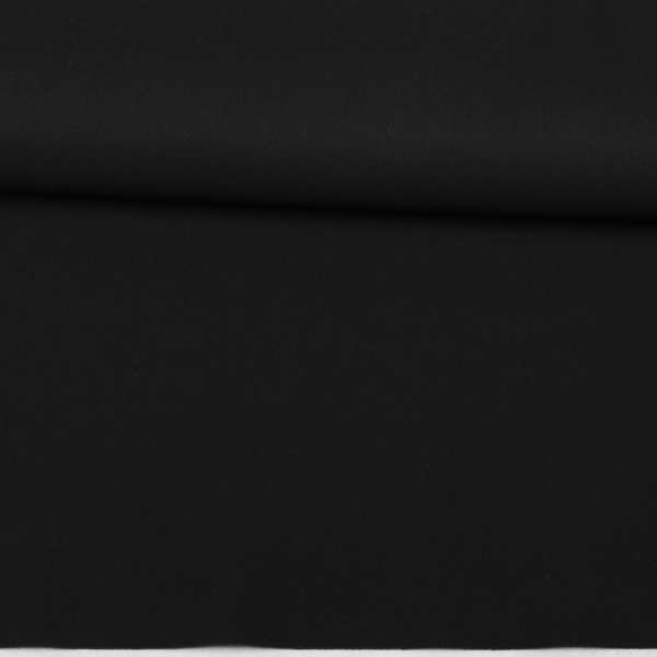 Трикотаж дайвинг двухслойный черный ш.155