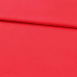 Джинс стрейч красный светлый с незакрепленной краской под варку, ш.145