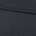 Шерсть костюмная с шелком жаккардовая с точками белыми синяя, ш.152