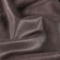 Шерсть костюмная полированная серо-шоколадная CERRUTI, ш.150