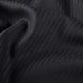 Шерсть костюмна в смужку чорну сіра темна, ш.150