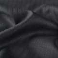 Шерсть костюмная в полоску черная, ш.150