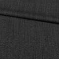 Шерсть костюмна меланж чорно-сіра BECKER, ш.158
