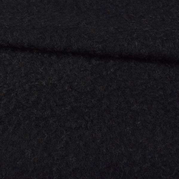 Пальтовый трикотаж Gerry Weber черный ворсовый, ш.150