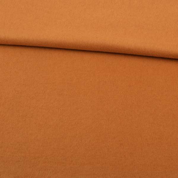 Полушерсть пальтовая Mantel оранжевая, ш.150