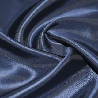 Вискоза подкладочная синяя темная, ш.145 см