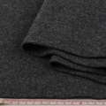 Трикотаж костюмный с шерстью серый темный ш.135