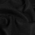 Трикотаж костюмный шерстяной "Kochwolle uni" черный ш.145
