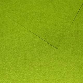 Фетр для рукоделия 0,9мм зеленый, ш.85