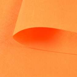 Фетр для рукоделия 1,5мм оранжевый, ш.150