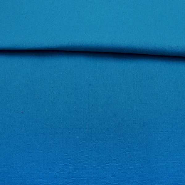 Деко-котон бирюзово-блакитний ш.150