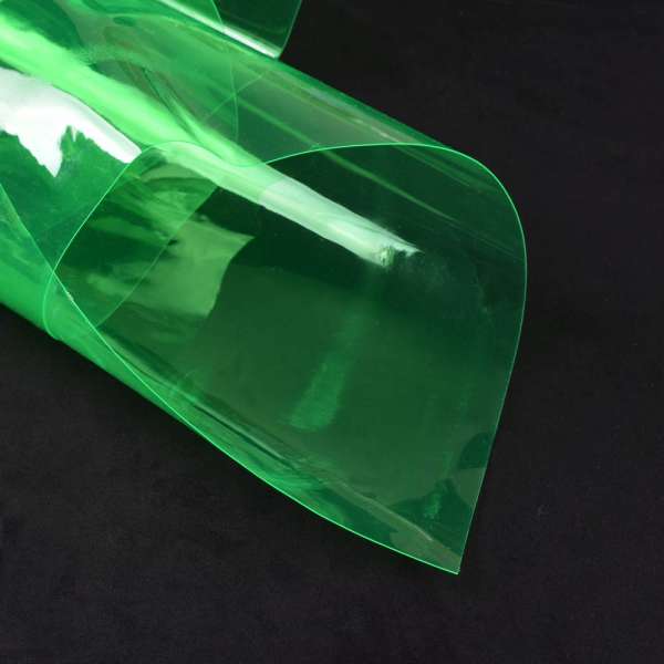 Силікон (0,3 мм) зелений світлий прозорий ш.122