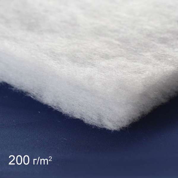 Синтепон швейний покращений щл.200 білий, продається рулоном 30м, ціна за 1м, ш.150