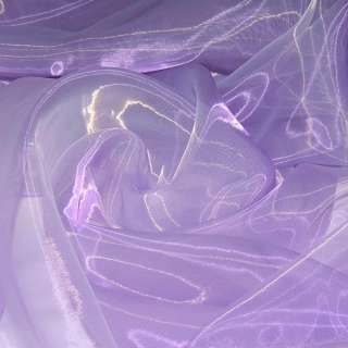 Органза тюль фиолетовая с сиреневым оттенком, ш.275