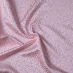 Жакард интерьєрний петлевидний крапля рожевий світлий, ш.275
