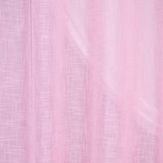Лен фолк облегченный для штор розовый светлый, ш.280