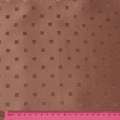 Жаккард скатертный квадратики коричневый светлый, ш.320