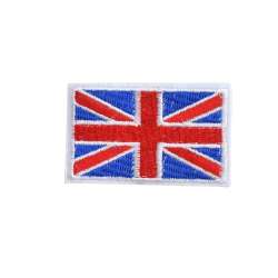 Термоаппликация Флаг Великобритании 70х40мм синий