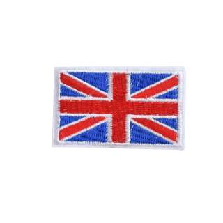 Термоаплікація Прапор Великобританії 70х40мм синій