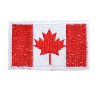 Термоаплікація Прапор Канади 90х60мм