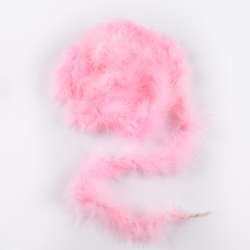 Боа з лебединого пуху рожеве бліде, довжина 1,8м