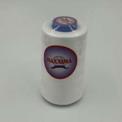 Нитка MAXIMA 5000 ярдов 40/2 бобина молочная (RAW)