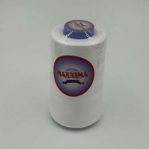 Нитка MAXIMA 5000 ярдів 40/2 бобина молочна