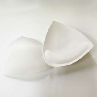 Чашечка для бюста біла №38 (16х15см) пара