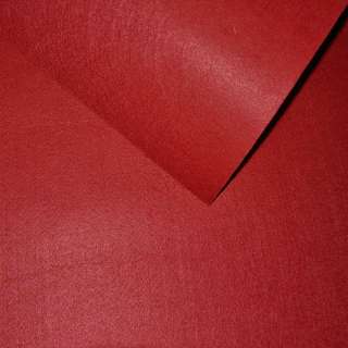 Фетр лист красный (0,9мм) 21х30см