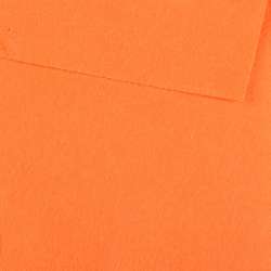 Фетр лист оранжевый неон (0,9мм) 21х30см