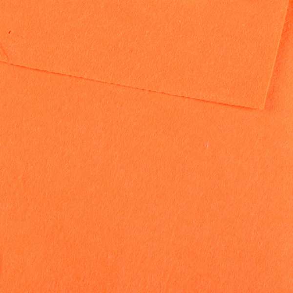 Фетр лист помаранчевий неон (0,9мм) 21х30см