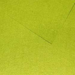 Фетр лист лаймовый (0,9мм) 21х30см