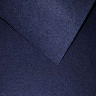 Фетр лист синий темный (0,9мм) 21х30см