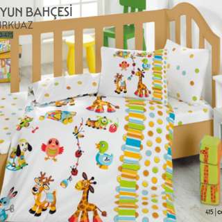 Комплект постельного белья Cotton box Baby Oyun Bahcesi Turkuaz (2000-475)